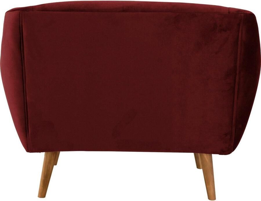 Home affaire Fauteuil Hol met capitonnage achter in scandinavische stijl (set)