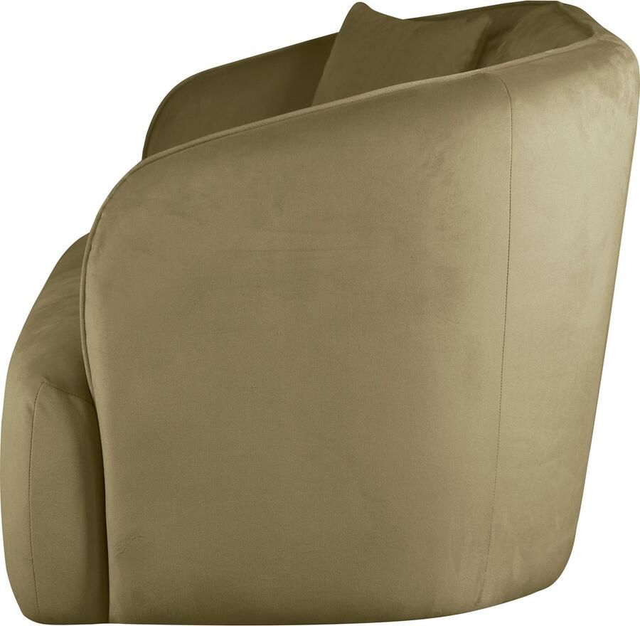 Andas Fauteuil Kreukelzone ook met bouclé-bekleding