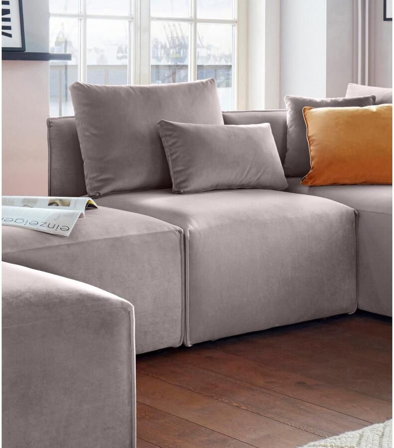 OTTO Fauteuil Nöre Modulair om samen te stellen in vele stofkwaliteiten en kleuren