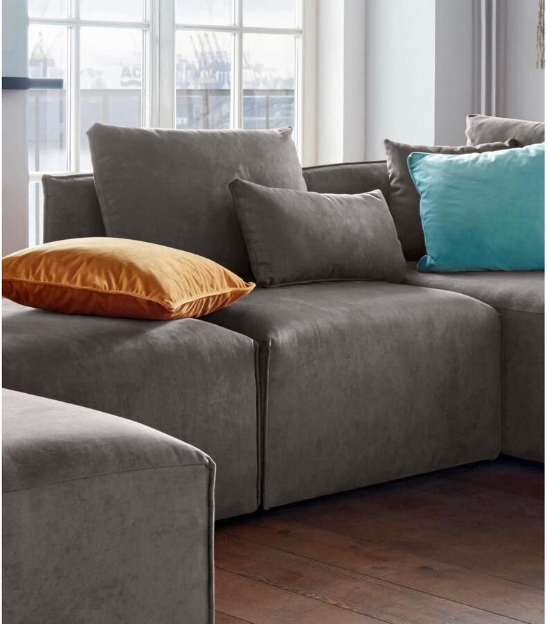 OTTO Fauteuil Nöre Modulair om samen te stellen in vele stofkwaliteiten en kleuren