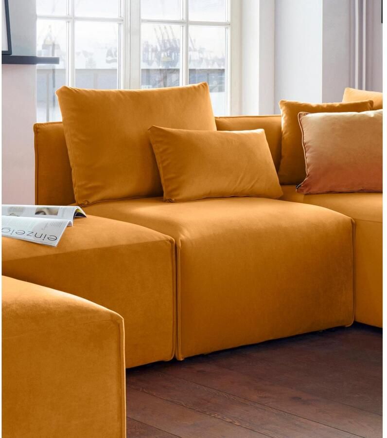 OTTO Fauteuil Nöre Modulair om samen te stellen in vele stofkwaliteiten en kleuren