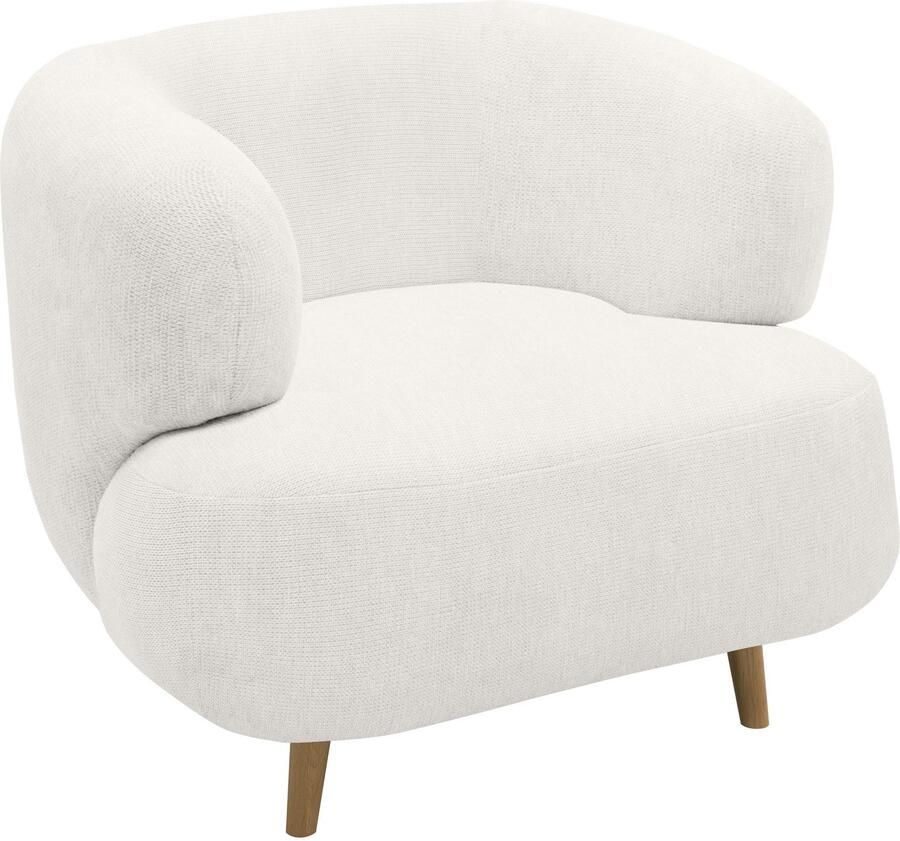 Andas Fauteuil Tistam Mooi vormgegeven fauteuil perfect stuk organische vorm