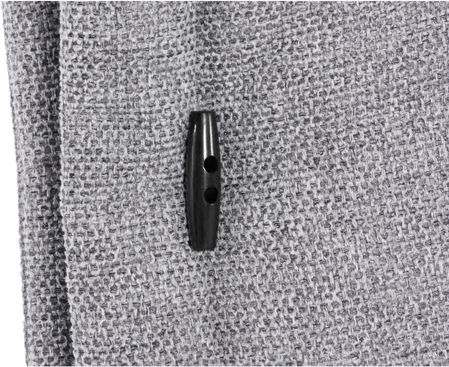 Andas Gestoffeerd bed Jenson als bedframe of met 3 matrassoorten en hardheden