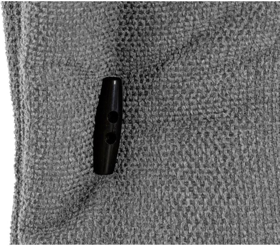 Andas Gestoffeerd bed Jenson als bedframe of met 3 matrassoorten en hardheden