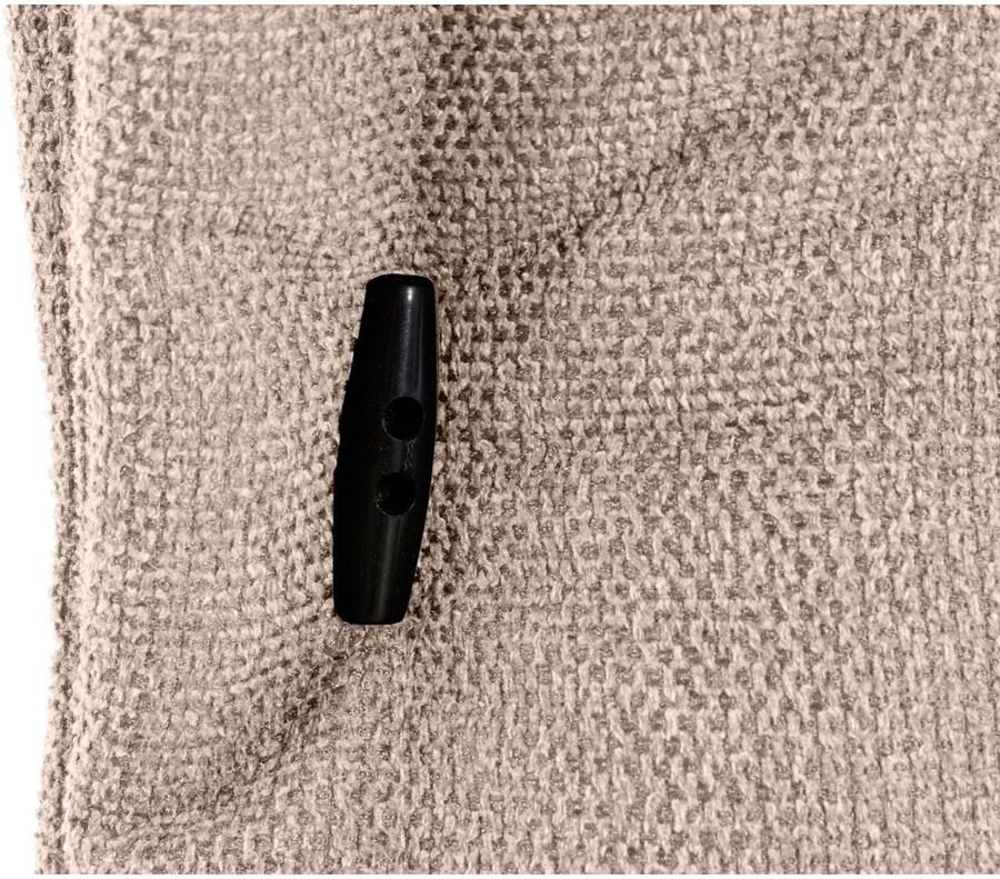 Andas Gestoffeerd bed Jenson als bedframe of met 3 matrassoorten en hardheden