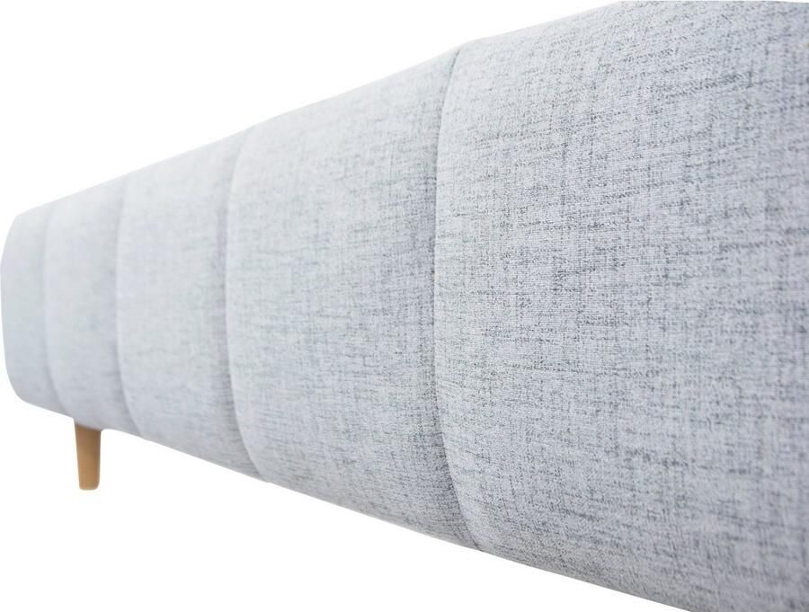 Andas Gestoffeerd bed Tarje in 5 breedten ook in extra lang 220 cm incl. lattenrol