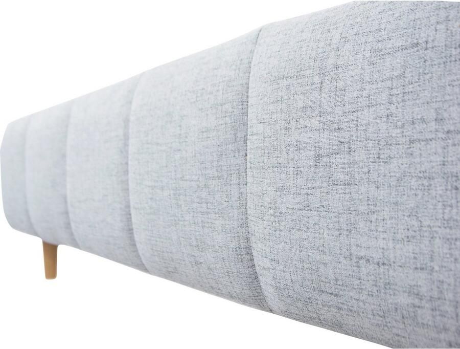 Andas Gestoffeerd bed Tarje in 5 breedten ook in extra lang 220 cm incl. lattenrol