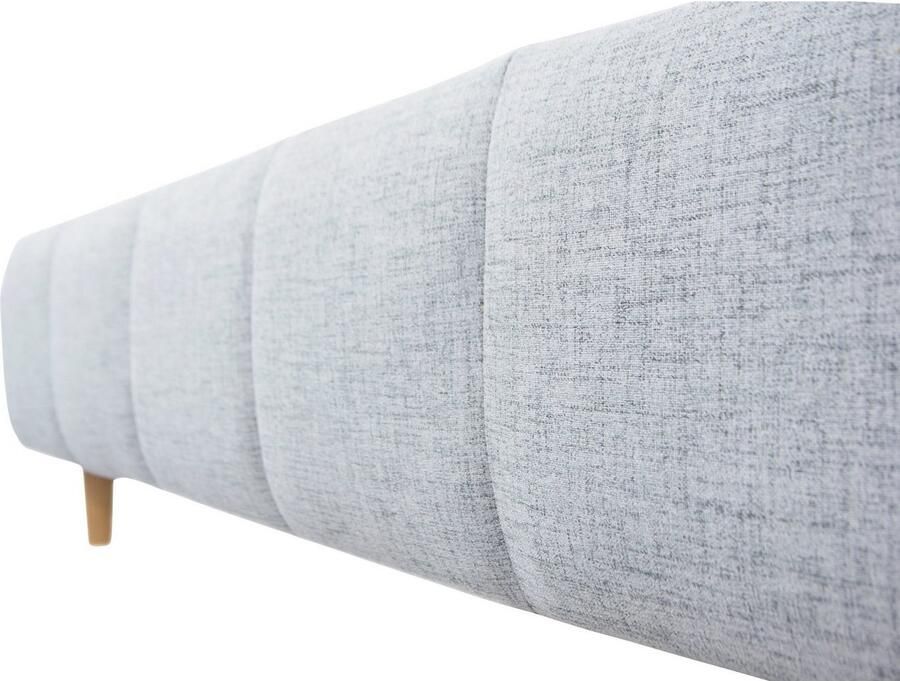 Andas Gestoffeerd bed Tarje in 5 breedten ook in extra lang 220 cm incl. lattenrol