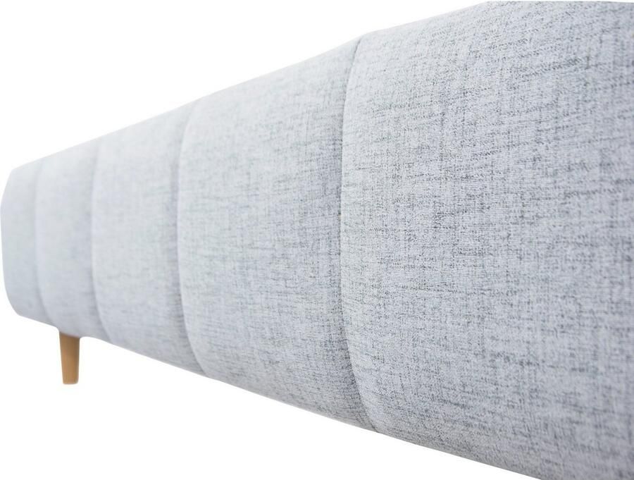 Andas Gestoffeerd bed Tarje in 5 breedten ook in extra lang 220 cm incl. lattenrol