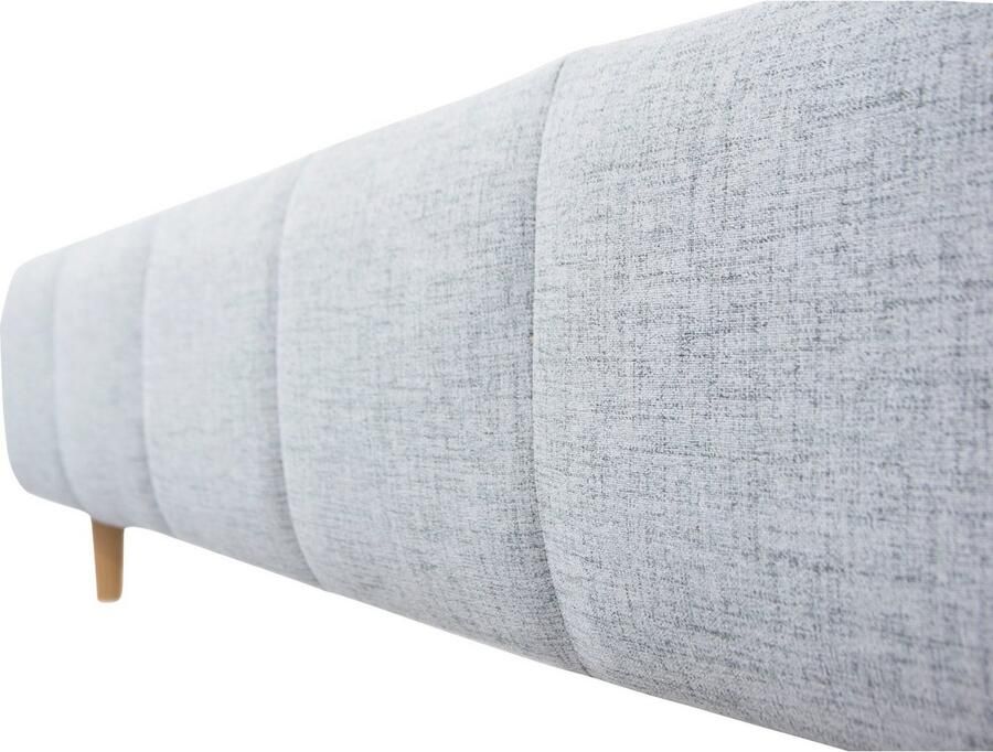 Andas Gestoffeerd bed Tarje in 5 breedten ook in extra lang 220 cm incl. lattenrol