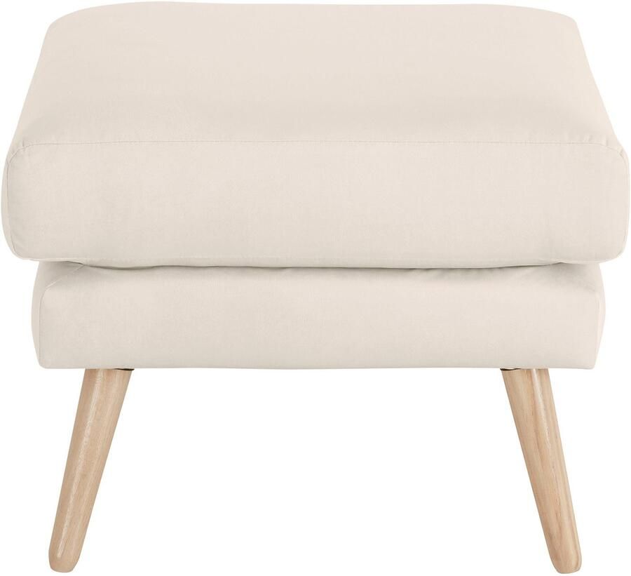 OTTO Hocker Bille met eiken poten design by morten georgsen