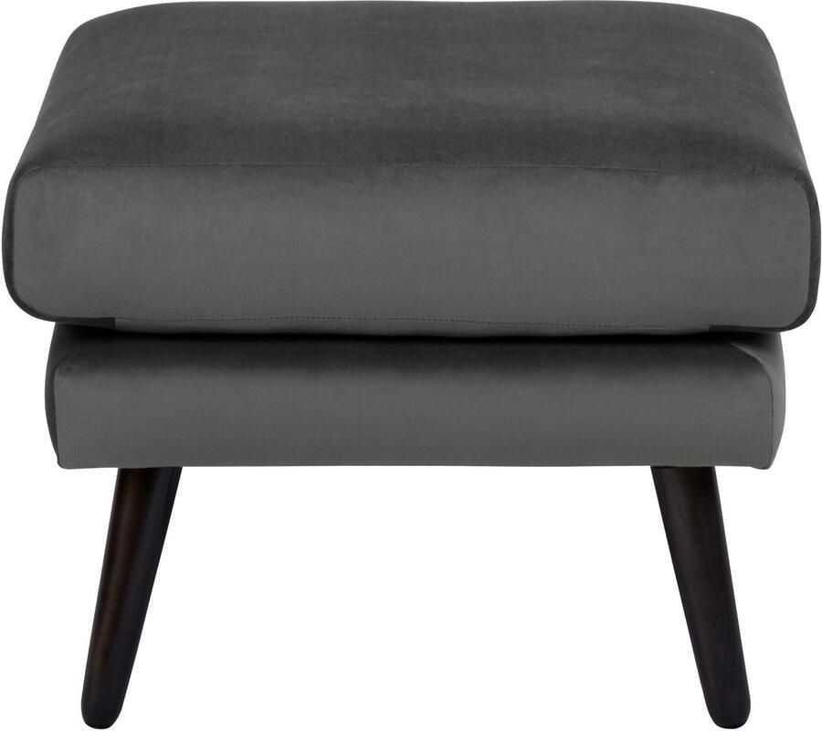 OTTO Hocker Bille met eiken poten design by morten georgsen