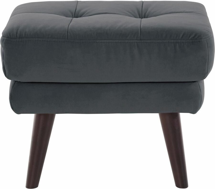 Andas Hocker Hemmink met knoopstiksels