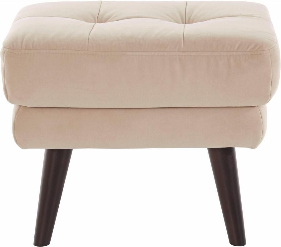 Andas Hocker Hemmink met knoopstiksels