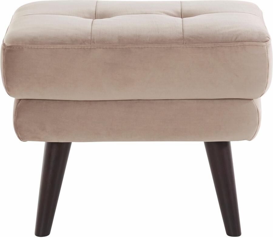 Andas Hocker Hemmink met knoopstiksels