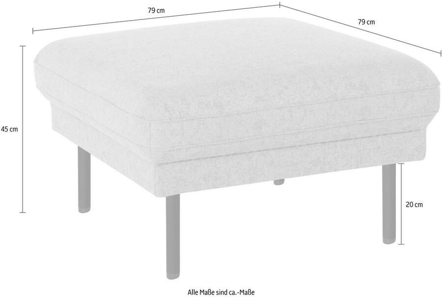 Andas Hocker Nordfyn chic design in 3 stofkwaliteiten design by morten georgsen