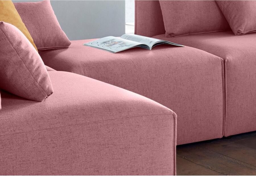 OTTO Hocker Nöre Modulair om samen te stellen in vele stofkwaliteiten en kleuren