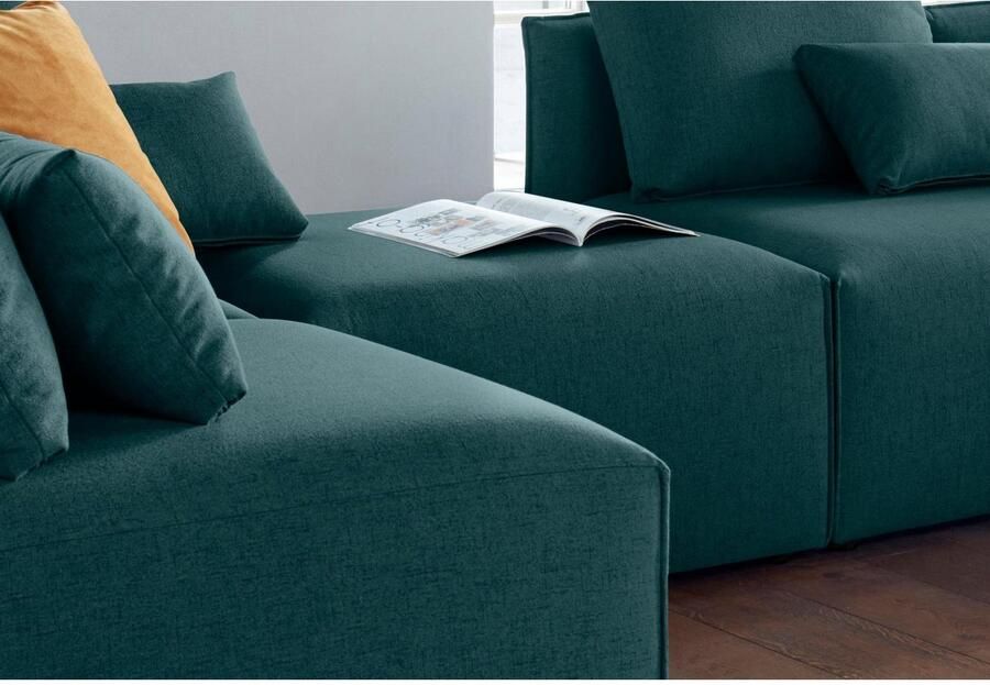 OTTO Hocker Nöre Modulair om samen te stellen in vele stofkwaliteiten en kleuren