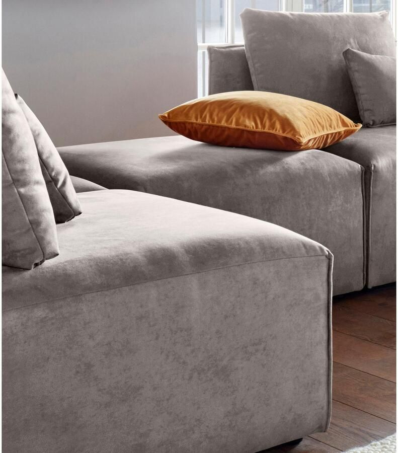 OTTO Hocker Nöre Modulair om samen te stellen in vele stofkwaliteiten en kleuren