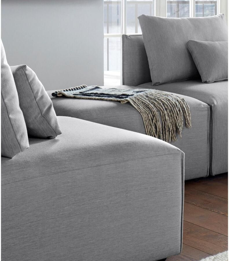 OTTO Hocker Nöre Modulair om samen te stellen in vele stofkwaliteiten en kleuren