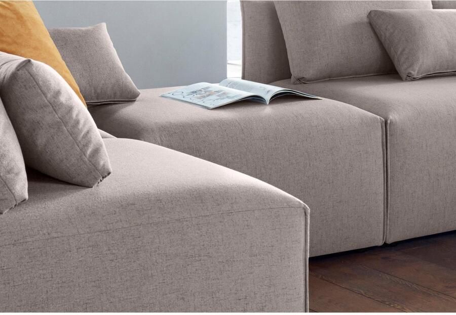 OTTO Hocker Nöre Modulair om samen te stellen in vele stofkwaliteiten en kleuren