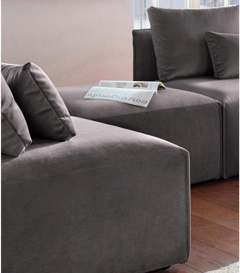 OTTO Hocker Nöre Modulair om samen te stellen in vele stofkwaliteiten en kleuren