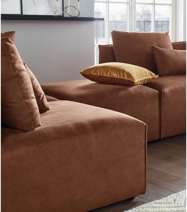 OTTO Hocker Nöre Modulair om samen te stellen in vele stofkwaliteiten en kleuren