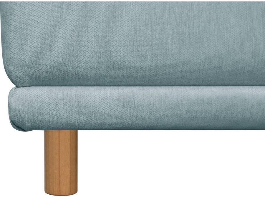 Andas Hoekbank Maroon L-vorm in een scandinavisch design met losse kussens