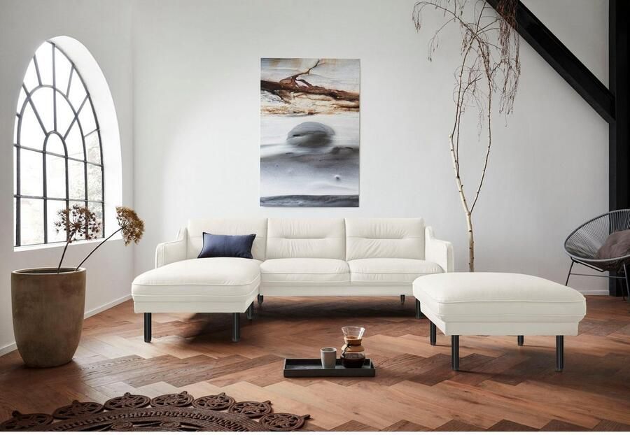 Andas Hoekbank Nordfyn L-vorm chic design in 3 stofkwaliteiten design by morten georgsen