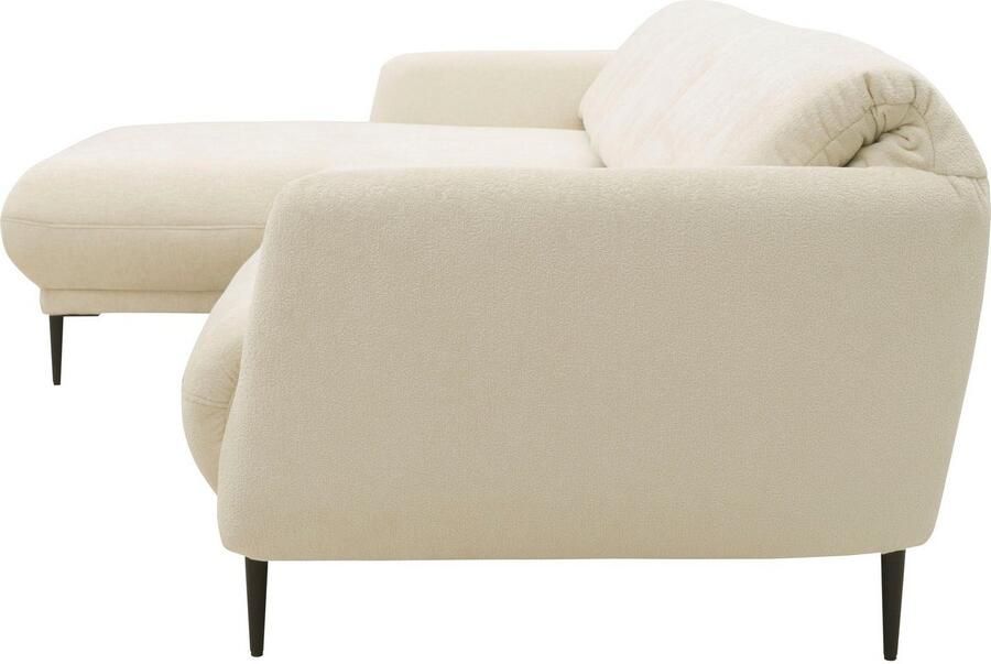 Andas Hoekbank Skovsende zitbreedte 245 cm rugleuning traploos opklapbaar voor