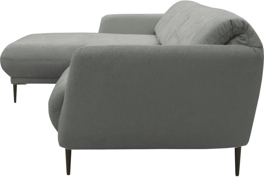 Andas Hoekbank Skovsende zitbreedte 245 cm rugleuning traploos opklapbaar voor