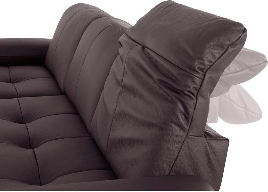 Andas Hoekbank Stenlille Multifunctionele sofa L-vorm incl. verstelbare zitdiepte hoofdbord en armleuning