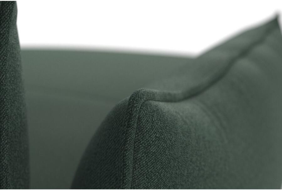 Andas Hoekbank Stine L-vorm Bijzonder design door kussen-look en opstaande naad by Morten Georgsen