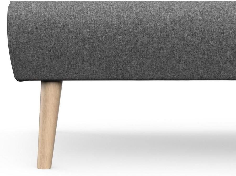 Andas Hoekbank Swift Scandic Design binnenvering voor hoog zitcomfort L-vorm