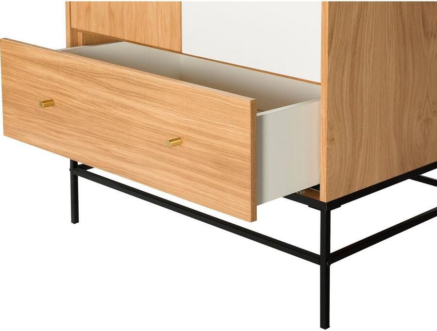 Andas Kledingkast FLORA in eenvoudige scandinavisch design