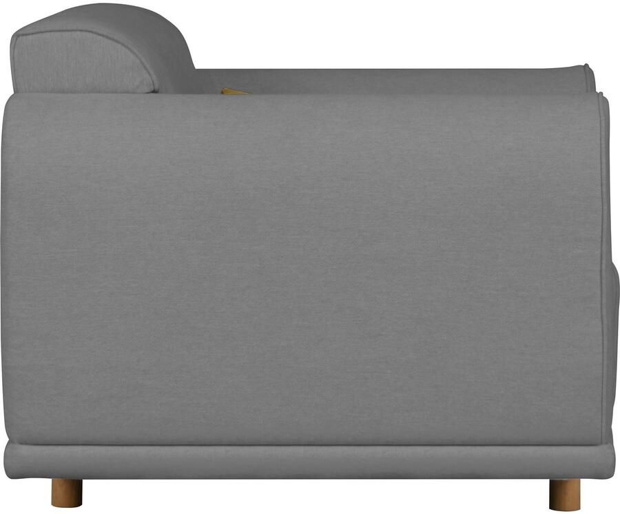 Andas Loveseat Maroon stoel in een scandinavisch design met losse kussens (set)