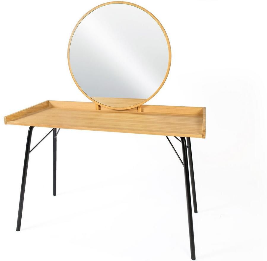 Andas Make-uptafel bijzonder design breedte 115 cm fsc -gecertificeerd