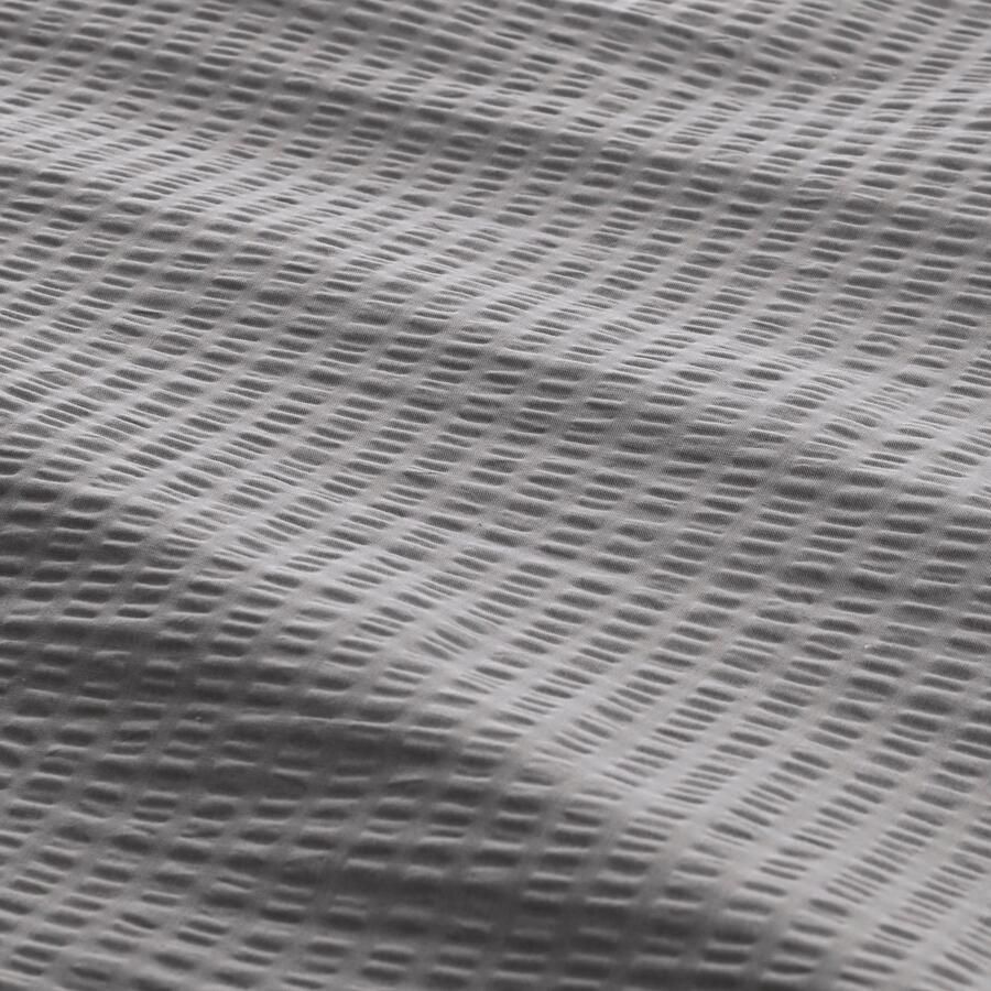 Andas Overtrekset Sari2 in mt. 135x200 of 155x220 cm van katoen uni dekbedovertrek in seersucker kwaliteit ideaal voor zomer (2-delig)