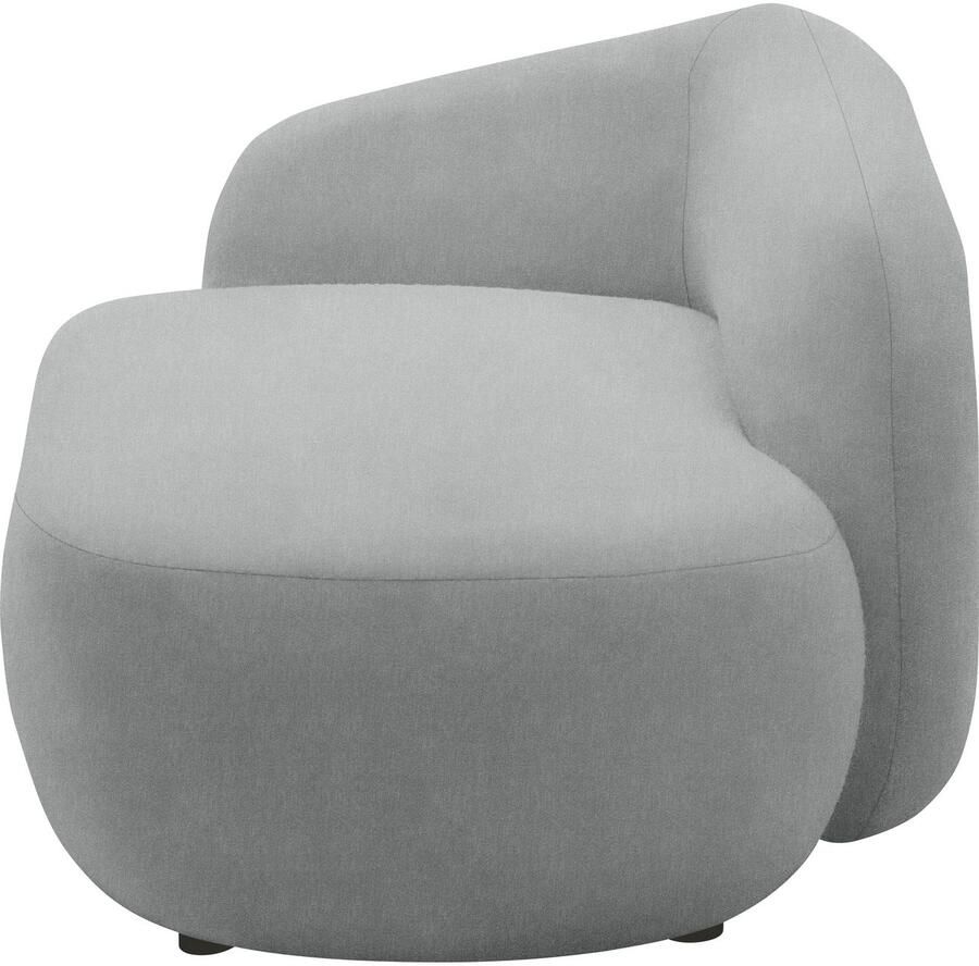 Andas Récamier Björnar incl. reversible-sierkussen: bloemmotief resp. uni Binnenvering armleuning links of rechts naar keuze B D H: 183x105x75 cm