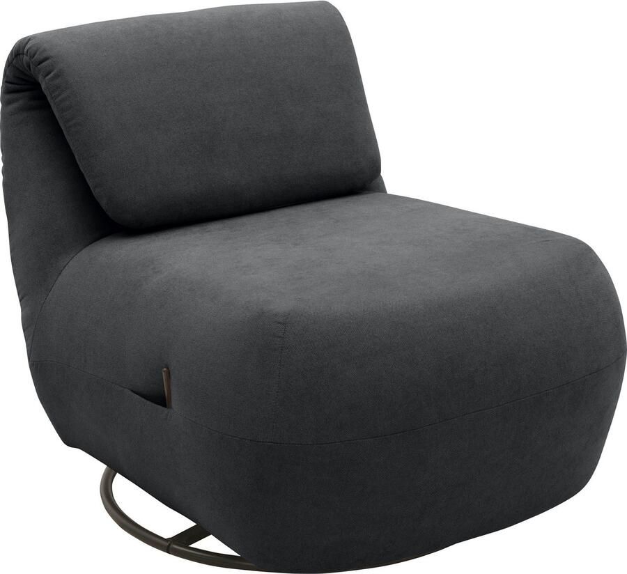 Andas Relaxfauteuil Emberson stoel rugleuning opklapbaar draaistoel Verstelbare rugleuning draaifunctie naar keuze ook Swivel (wip) functie