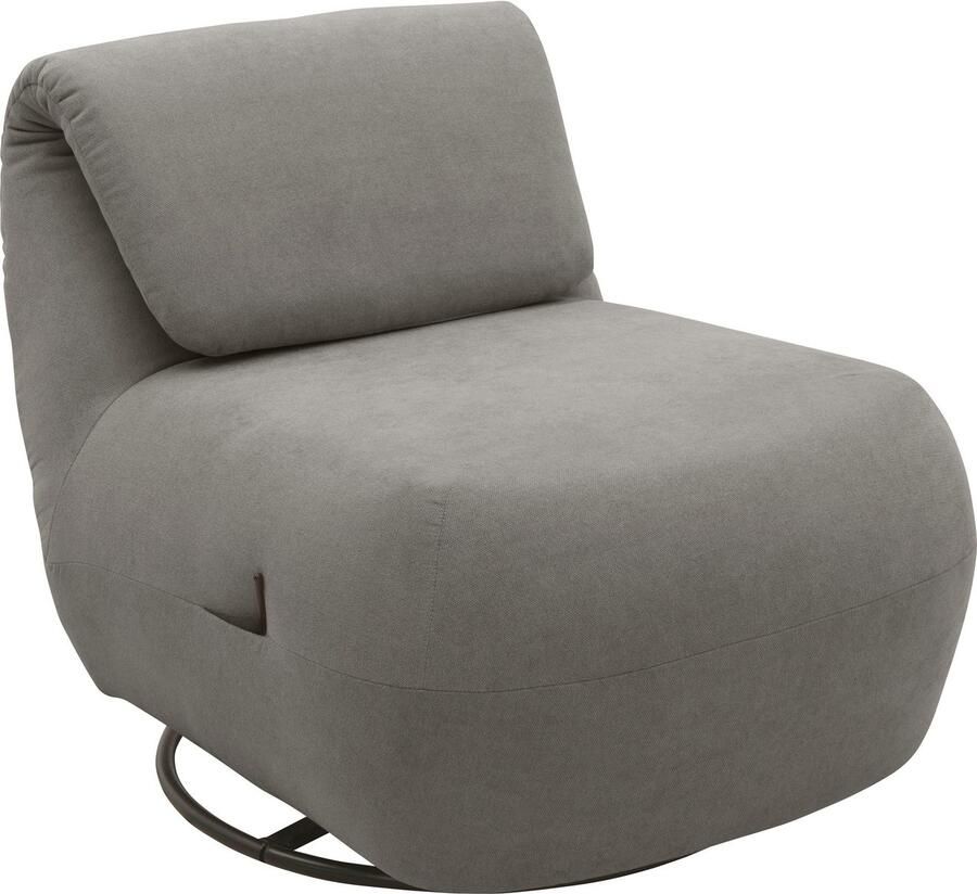 Andas Relaxfauteuil Emberson stoel rugleuning opklapbaar draaistoel Verstelbare rugleuning draaifunctie naar keuze ook Swivel (wip) functie