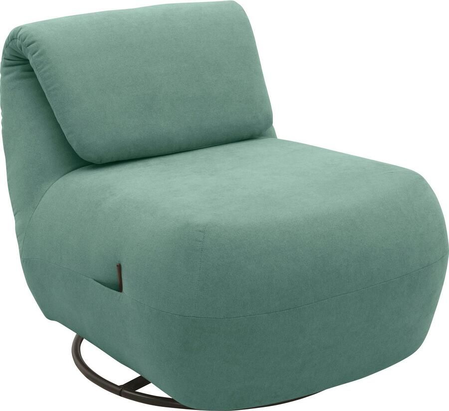 Andas Relaxfauteuil Emberson stoel rugleuning opklapbaar draaistoel Verstelbare rugleuning draaifunctie naar keuze ook Swivel (wip) functie