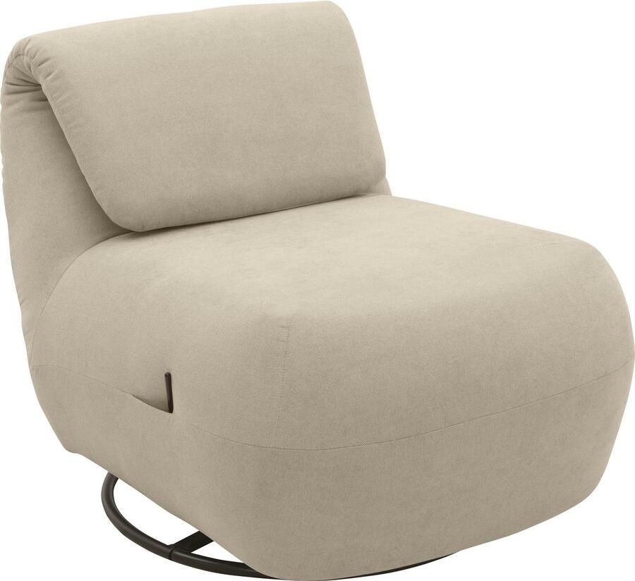 Andas Relaxfauteuil Emberson stoel rugleuning opklapbaar draaistoel Verstelbare rugleuning draaifunctie naar keuze ook Swivel (wip) functie
