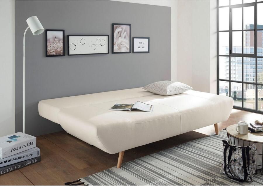 Home affaire Slaapbank Segmon simpel in een comfortabel te bed veranderen inclusief bedkist