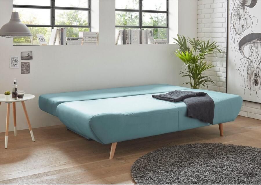 Home affaire Slaapbank Segmon simpel in een comfortabel te bed veranderen inclusief bedkist
