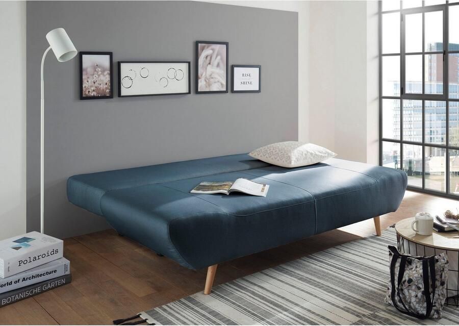 Home affaire Slaapbank Segmon simpel in een comfortabel te bed veranderen inclusief bedkist