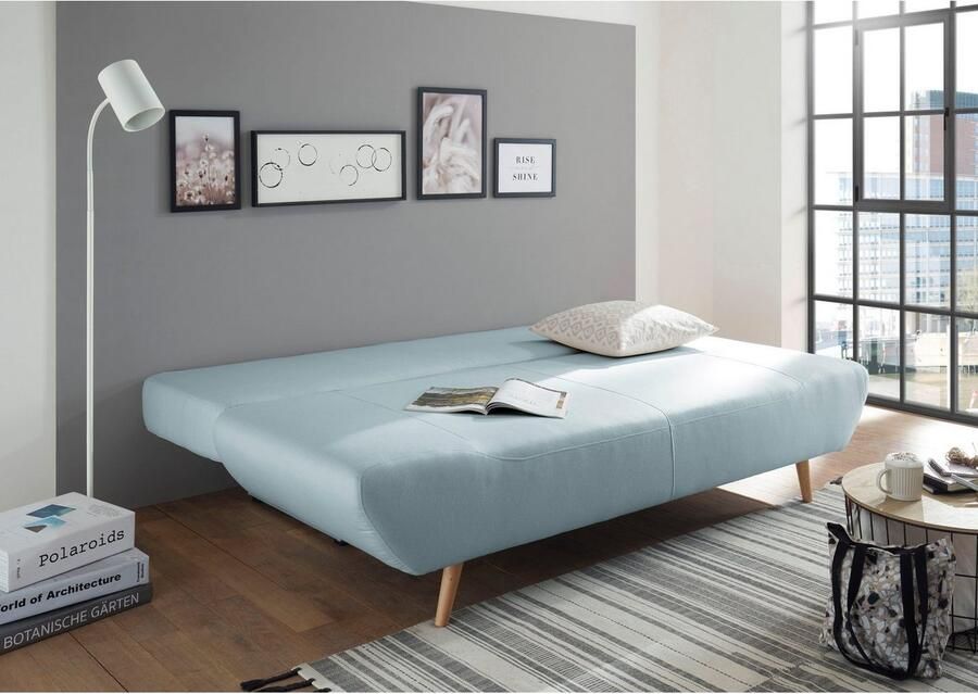 Home affaire Slaapbank Segmon simpel in een comfortabel te bed veranderen inclusief bedkist