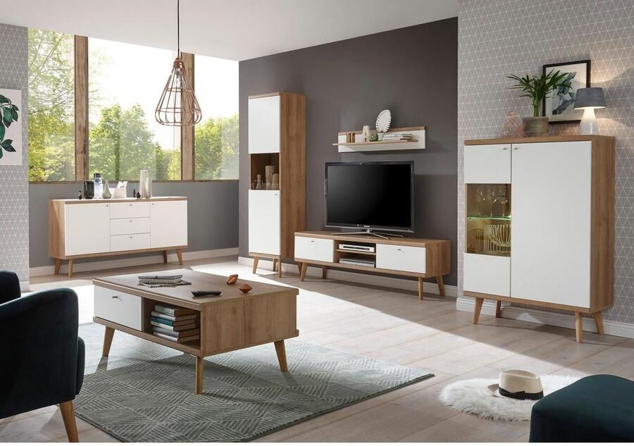 Andas Dressoir MERLE in scandinavisch design breedte 160 cm