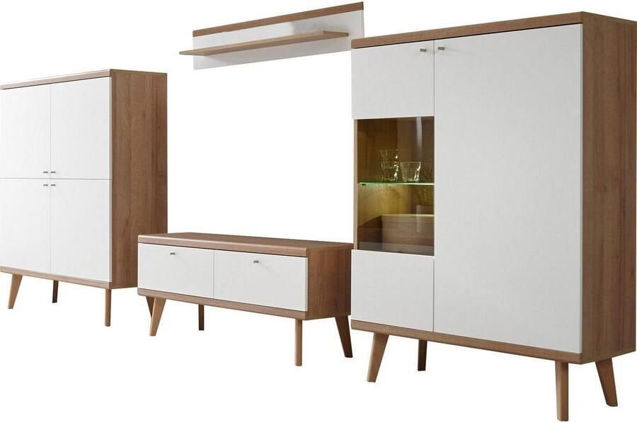 Andas Wandmeubel MERLE uit de freundin home collection (set 4 stuks)