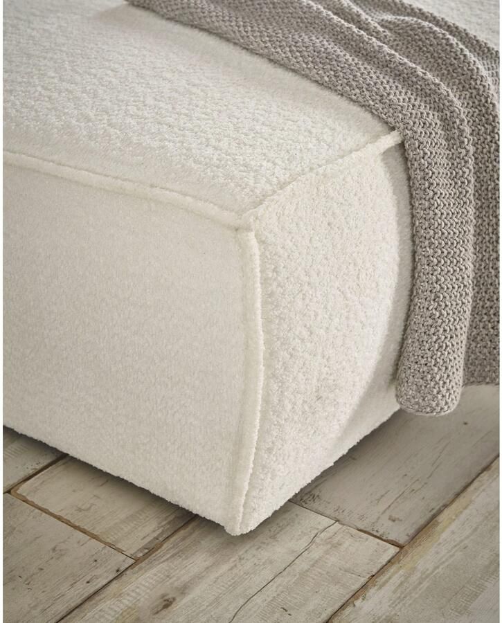 OTTO Zithoek FINNLEY U-Vorm XXL 329 cm Slaapbank Slaapfunctie m. Bedlade beschikbaar in de stofkwaliteiten bouclé structuur fijn en mega cord